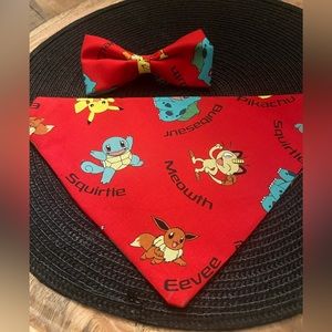 Hand made Bandannas with matching bowl